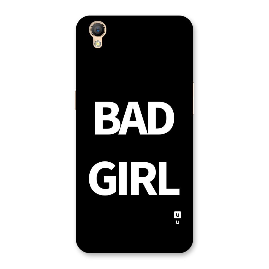 Bad Girl Attitude Back Case for Oppo A37