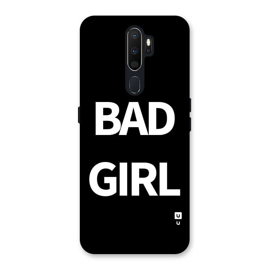 Bad Girl Attitude Back Case for Oppo A5 (2020)