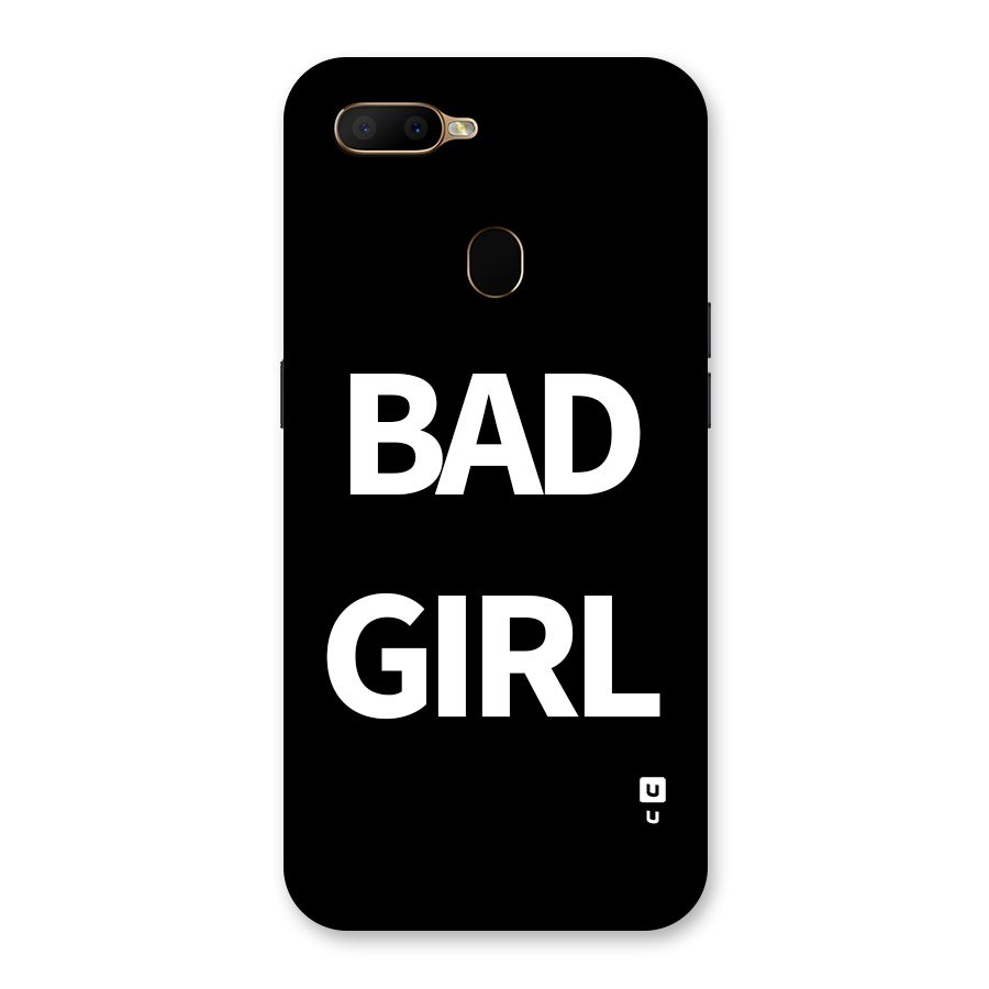 Bad Girl Attitude Back Case for Oppo A5s