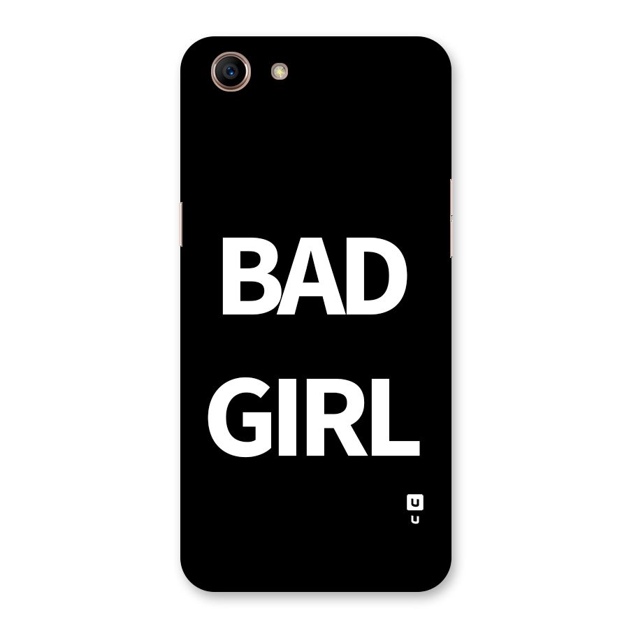 Bad Girl Attitude Back Case for Oppo A83 (2018)