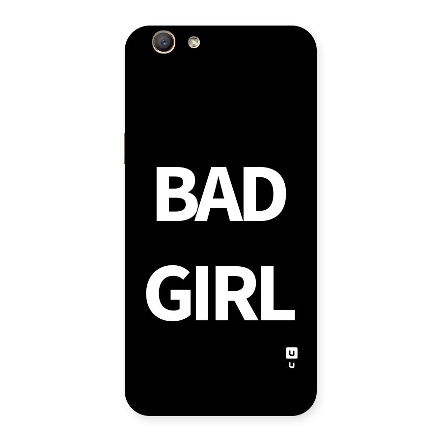 Bad Girl Attitude Back Case for Oppo F1s