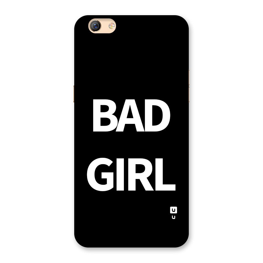 Bad Girl Attitude Back Case for Oppo F3 Plus
