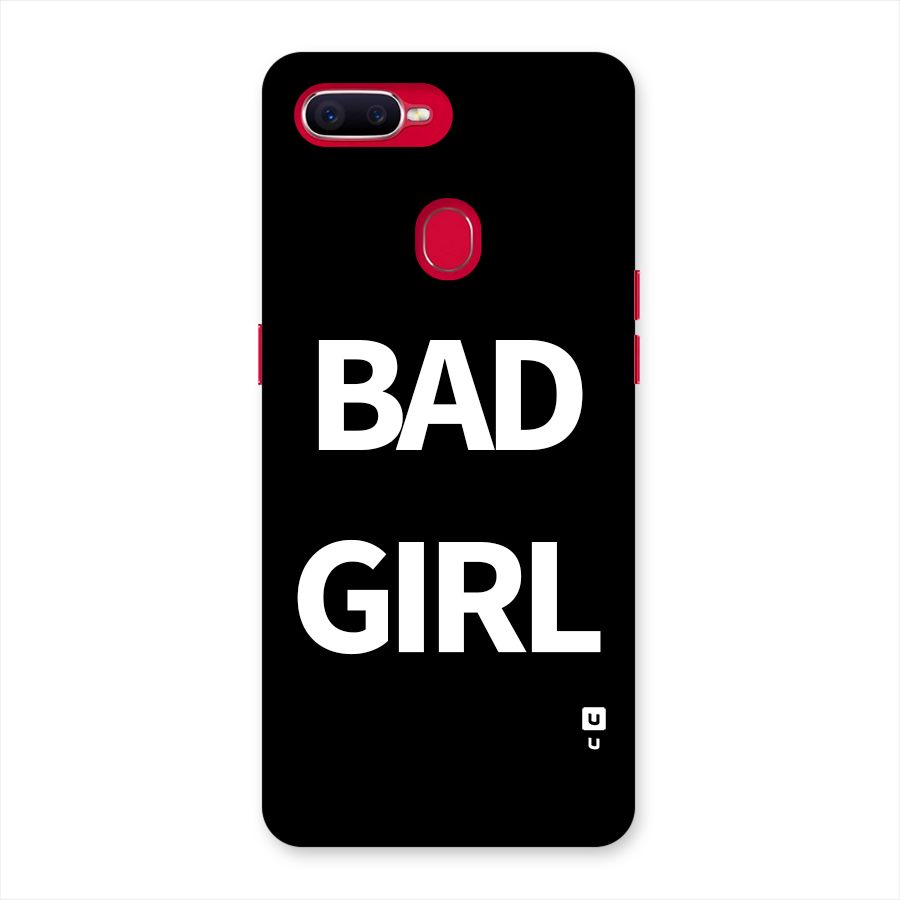 Bad Girl Attitude Back Case for Oppo F9 Pro