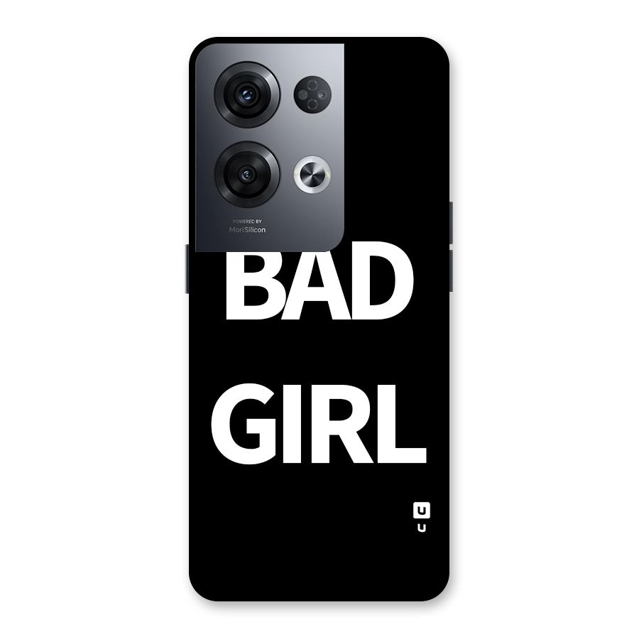 Bad Girl Attitude Back Case for Oppo Reno8 Pro 5G
