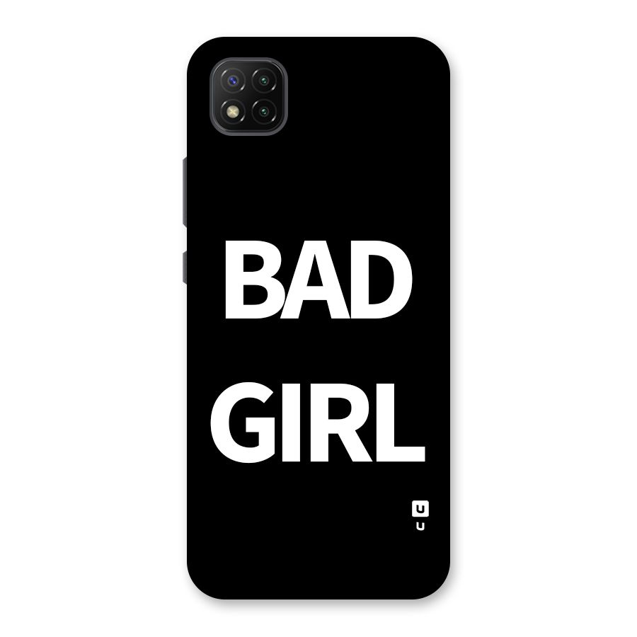 Bad Girl Attitude Back Case for Poco C3