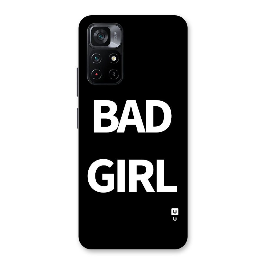 Bad Girl Attitude Back Case for Poco M4 Pro 5G
