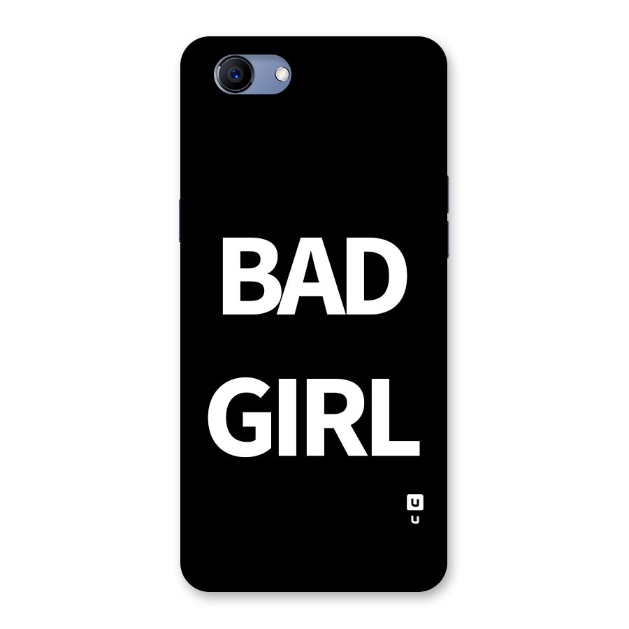 Bad Girl Attitude Back Case for Realme 1
