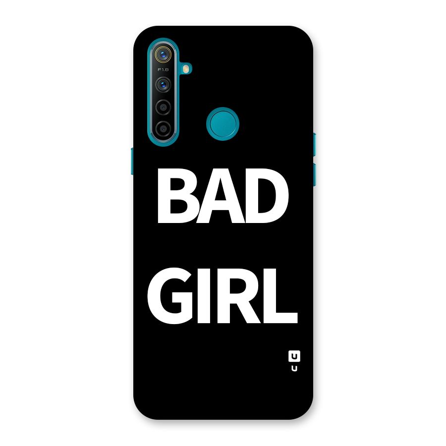 Bad Girl Attitude Back Case for Realme 5i