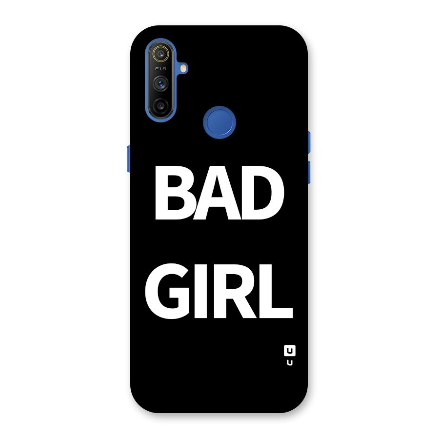 Bad Girl Attitude Back Case for Realme Narzo 10A