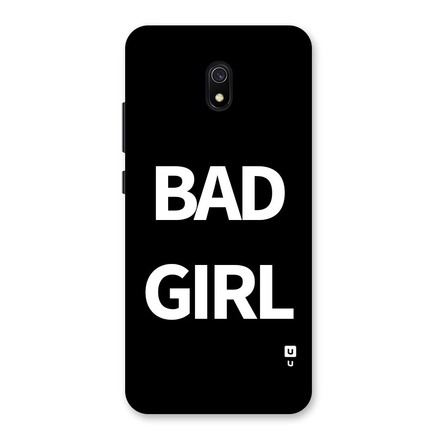 Bad Girl Attitude Back Case for Redmi 8A