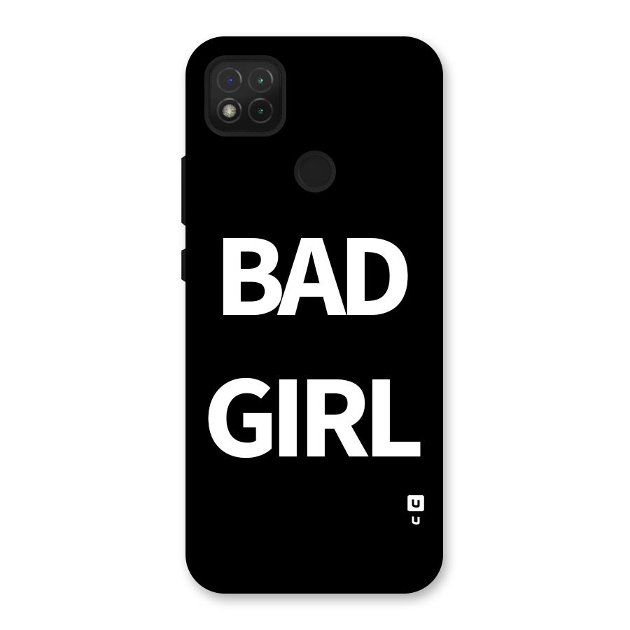 Bad Girl Attitude Back Case for Redmi 9