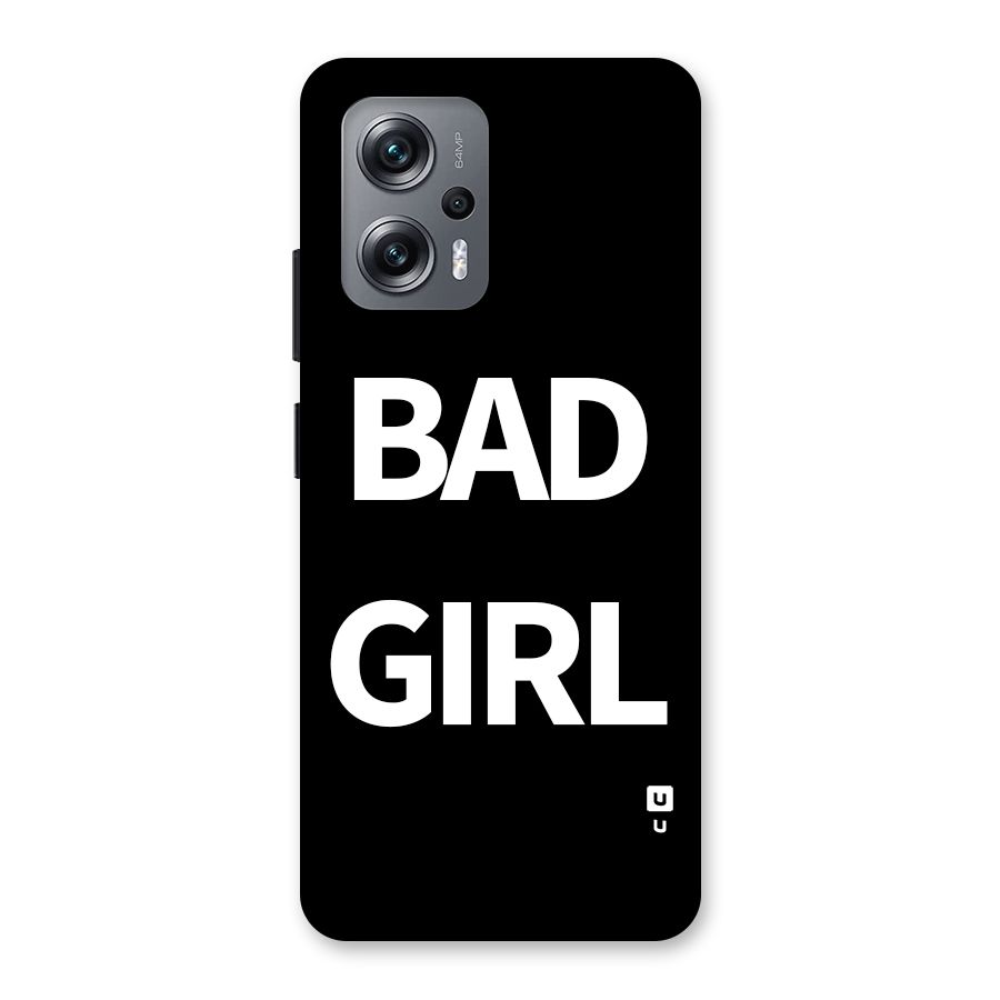 Bad Girl Attitude Back Case for Redmi K50i