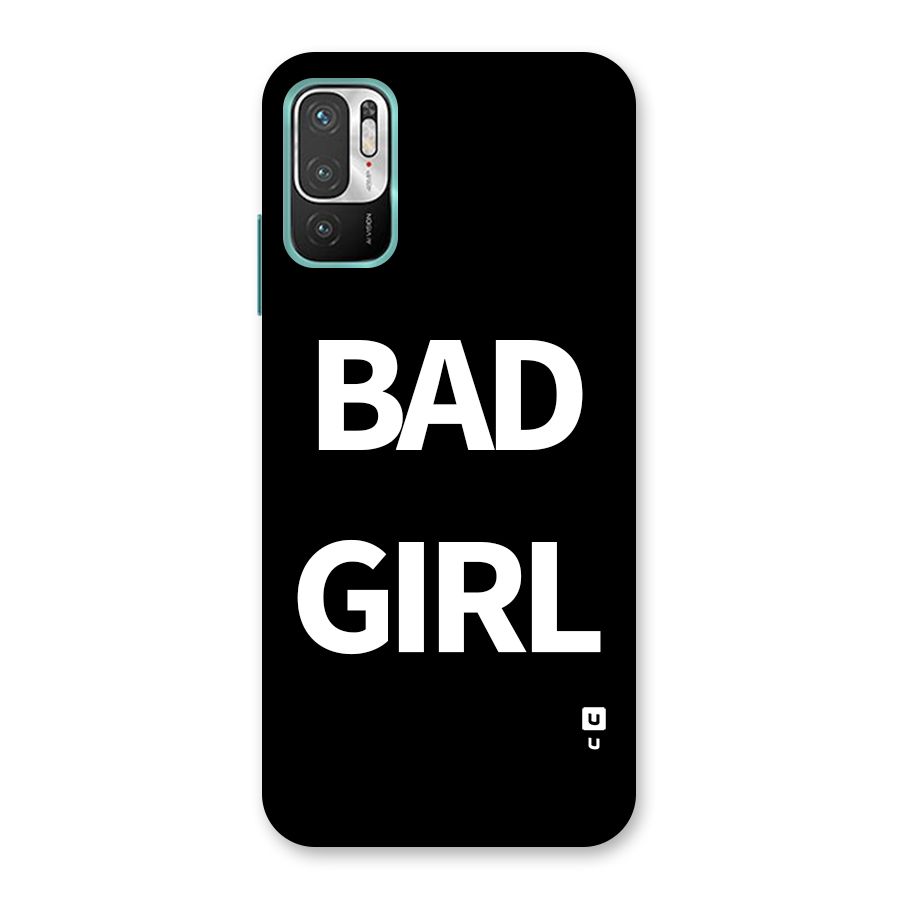 Bad Girl Attitude Back Case for Redmi Note 10T 5G
