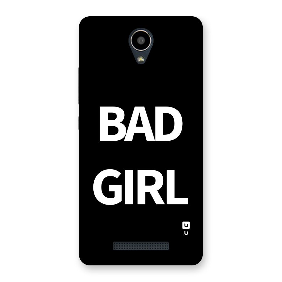 Bad Girl Attitude Back Case for Redmi Note 2