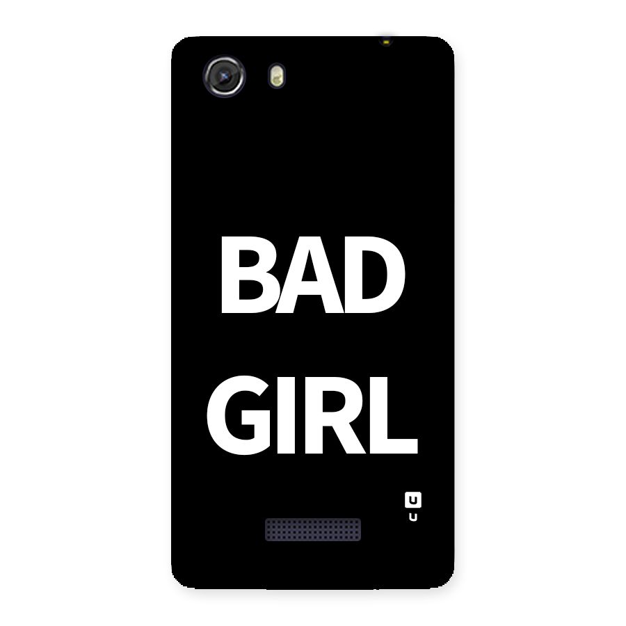 Bad Girl Attitude Back Case for Unite 3