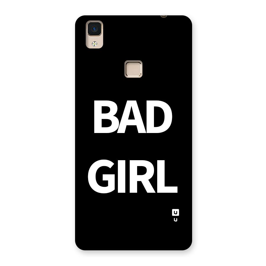 Bad Girl Attitude Back Case for V3 Max