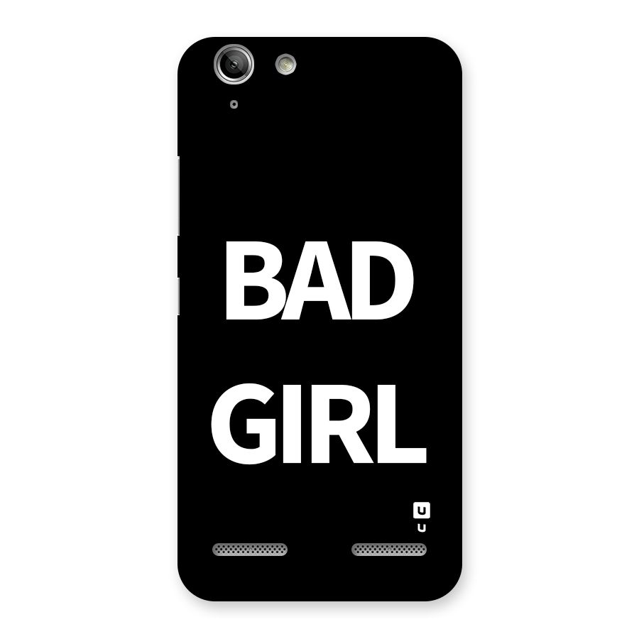 Bad Girl Attitude Back Case for Vibe K5