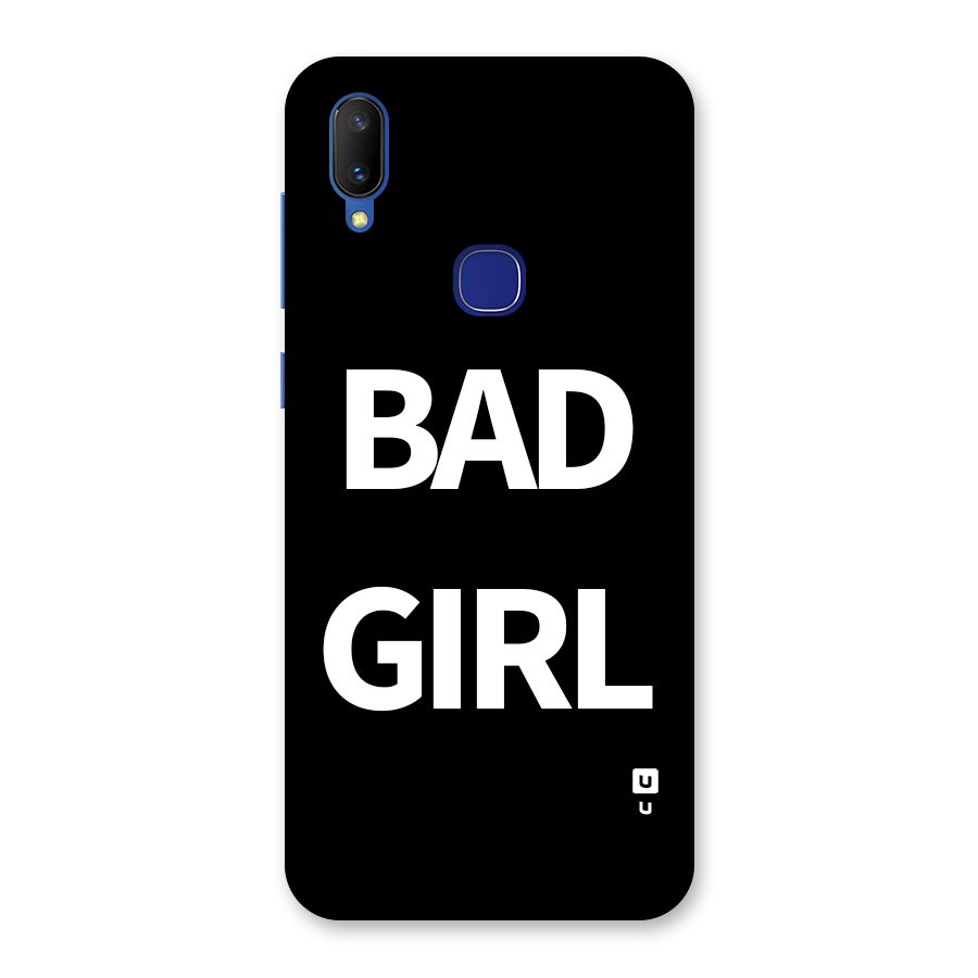 Bad Girl Attitude Back Case for Vivo V11