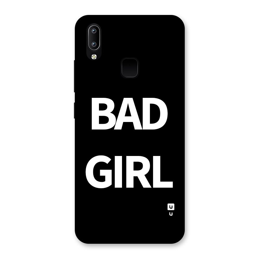 Bad Girl Attitude Back Case for Vivo Y93