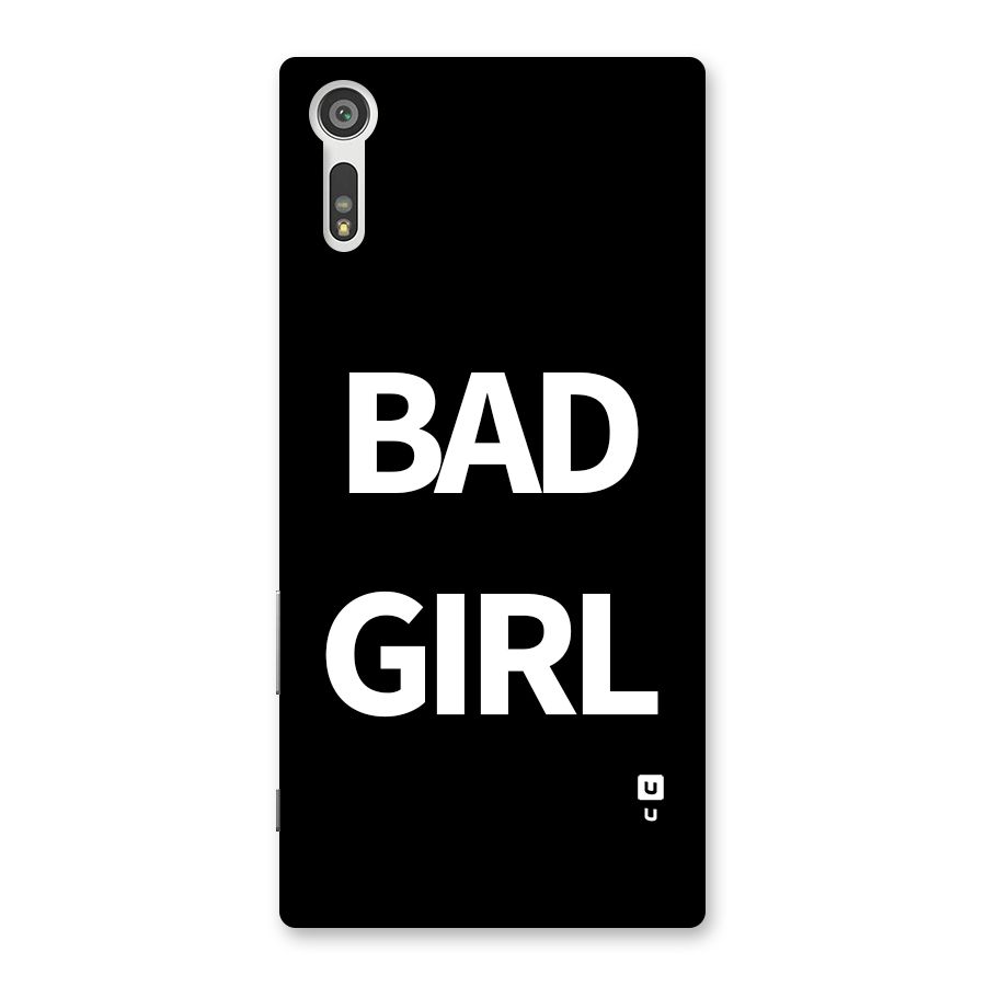 Bad Girl Attitude Back Case for Xperia XZ