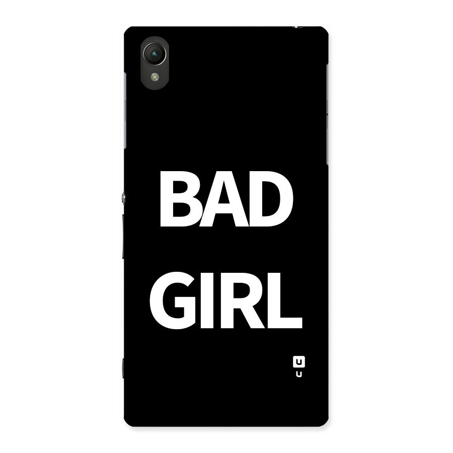 Bad Girl Attitude Back Case for Xperia Z1