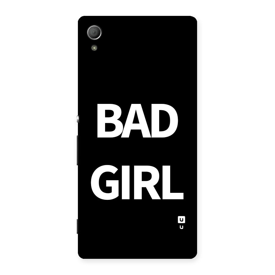 Bad Girl Attitude Back Case for Xperia Z3 Plus