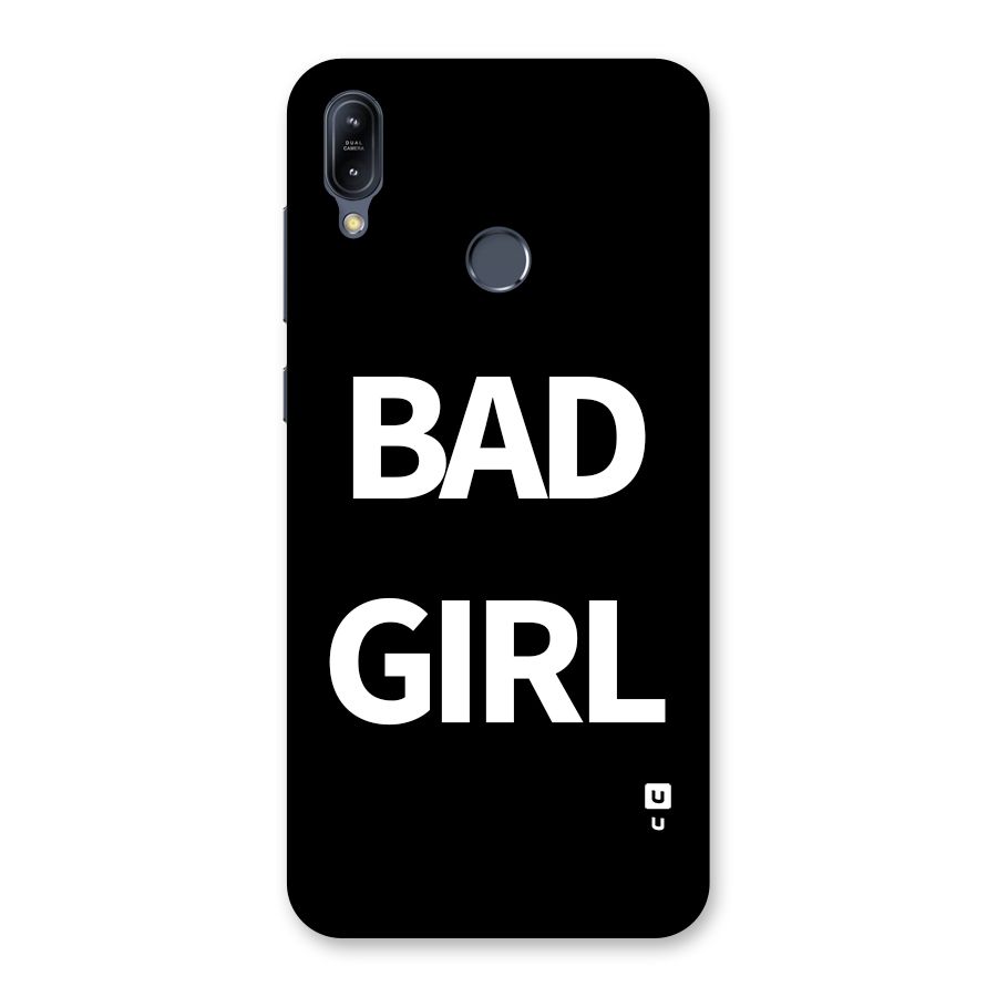 Bad Girl Attitude Back Case for Zenfone Max M2