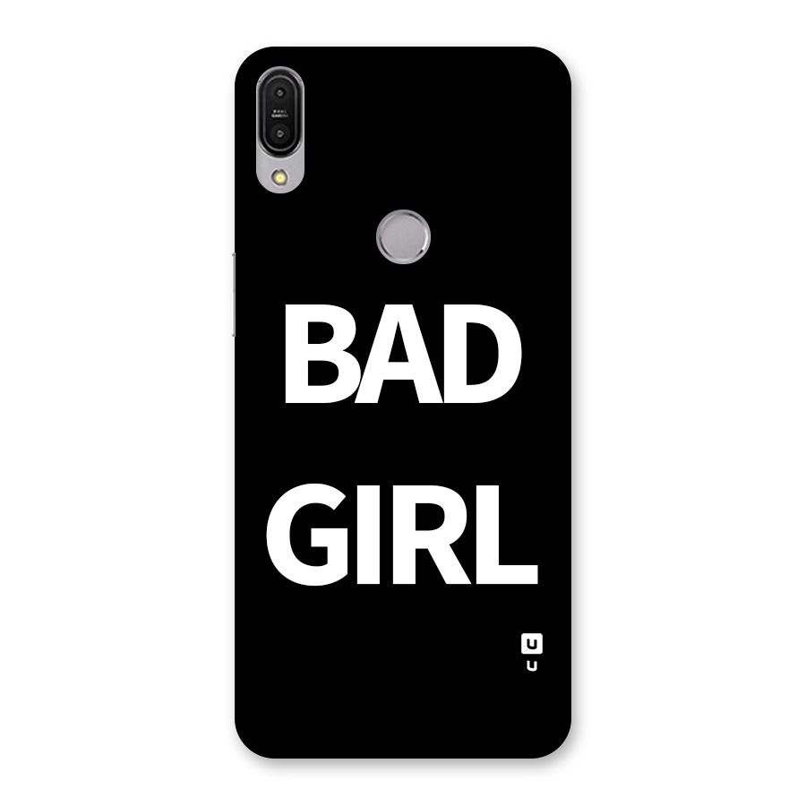 Bad Girl Attitude Back Case for Zenfone Max Pro M1