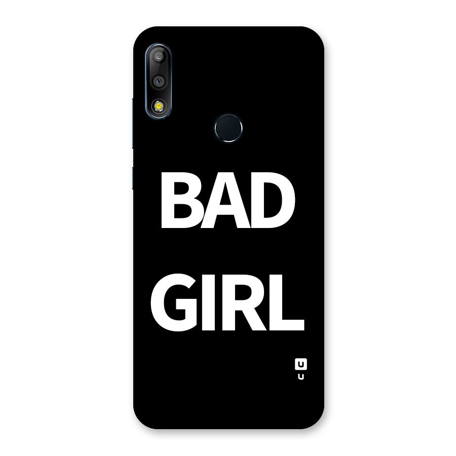 Bad Girl Attitude Back Case for Zenfone Max Pro M2