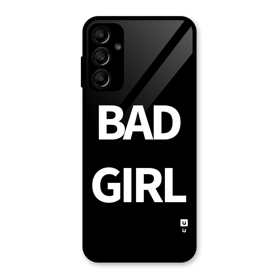 Bad Girl Attitude Glass Back Case for Galaxy A14 5G