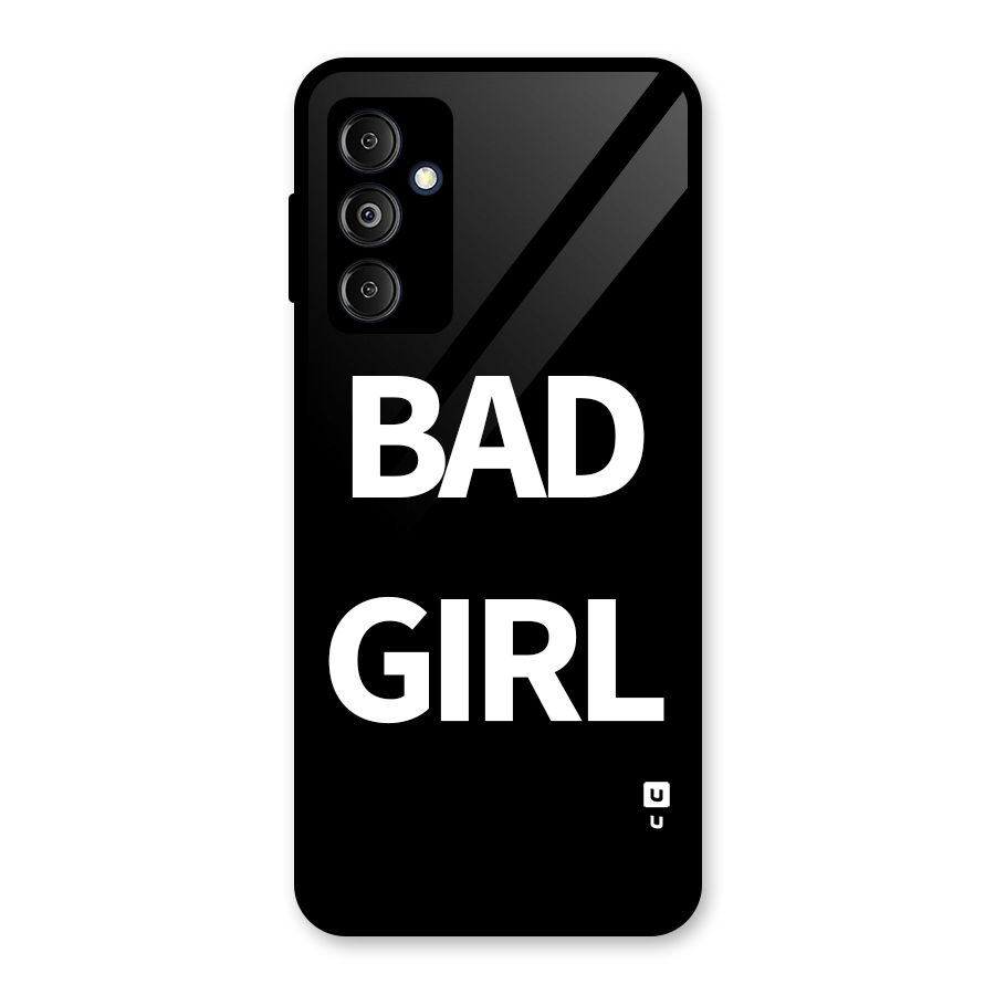 Bad Girl Attitude Glass Back Case for Galaxy M14 5G