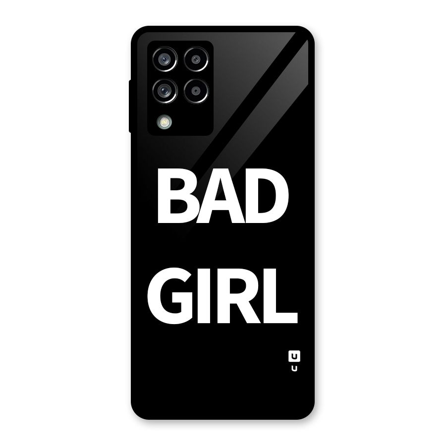 Bad Girl Attitude Glass Back Case for Galaxy M53 5G