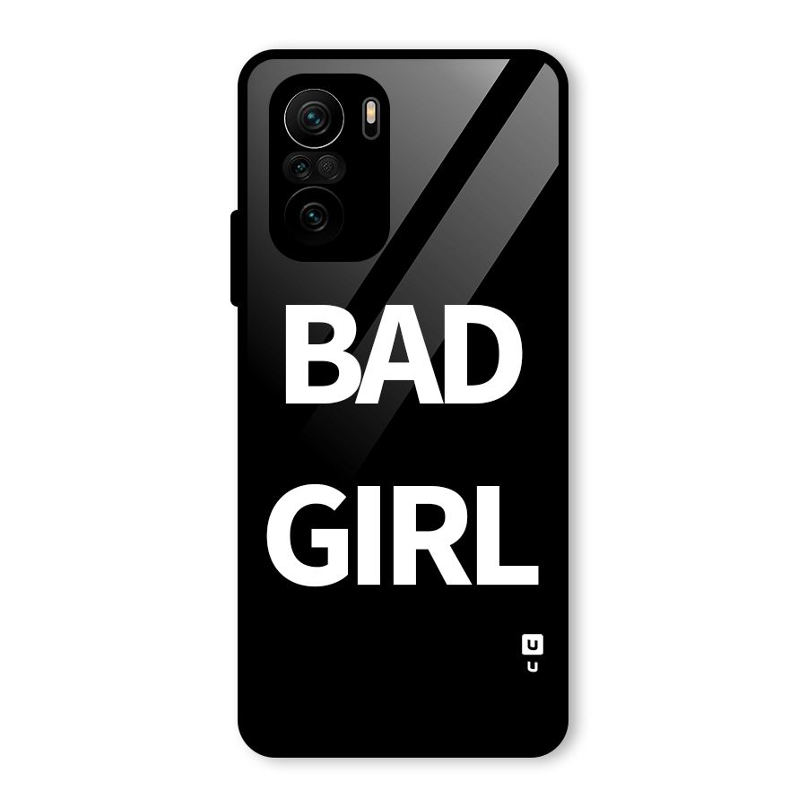 Bad Girl Attitude Glass Back Case for Mi 11X Pro