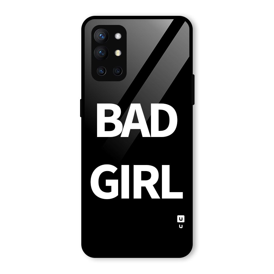 Bad Girl Attitude Glass Back Case for OnePlus 9R