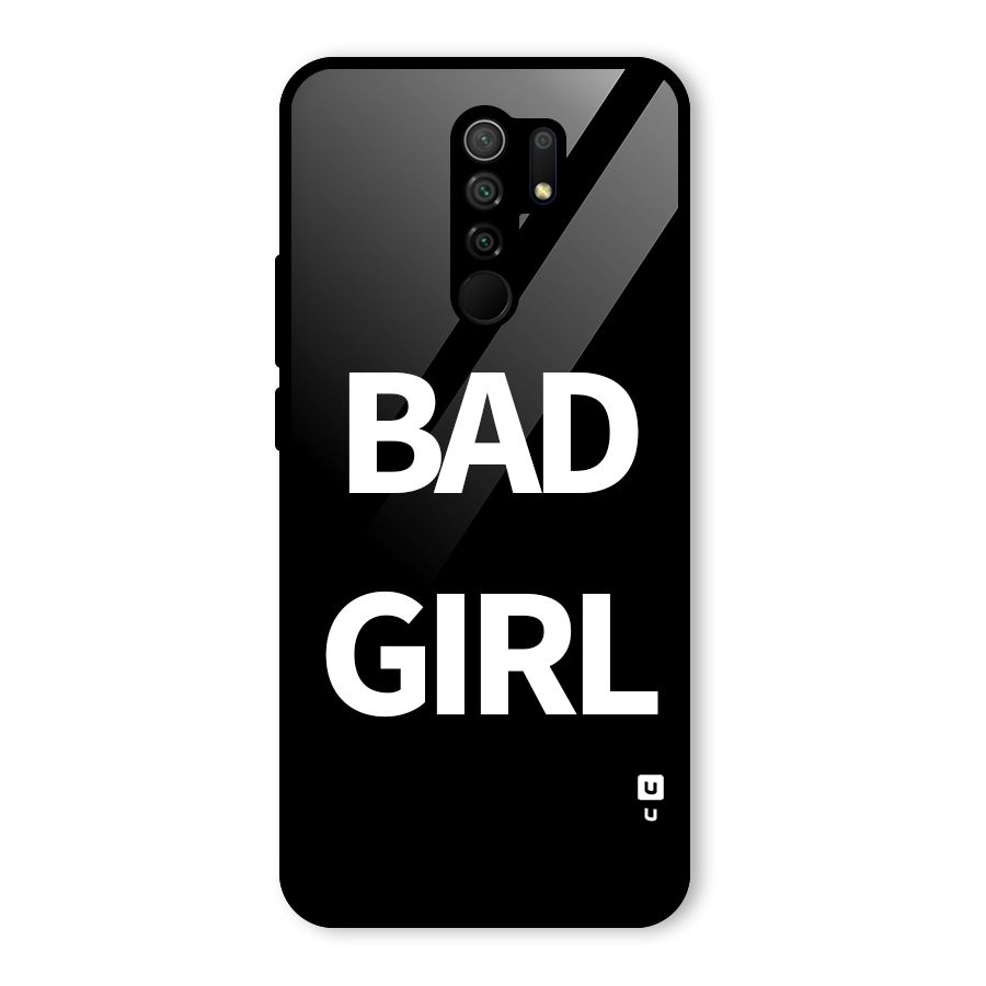 Bad Girl Attitude Glass Back Case for Poco M2