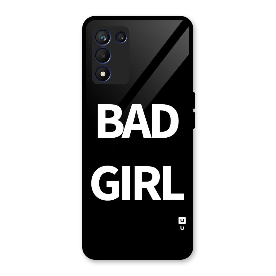 Bad Girl Attitude Glass Back Case for Realme 9 5G Speed