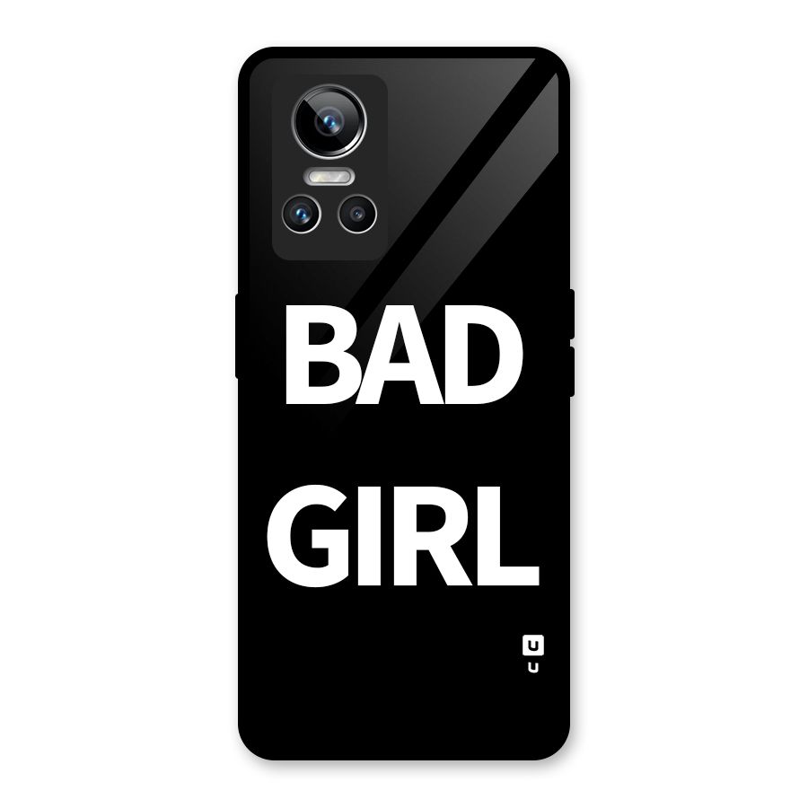 Bad Girl Attitude Glass Back Case for Realme GT Neo 3