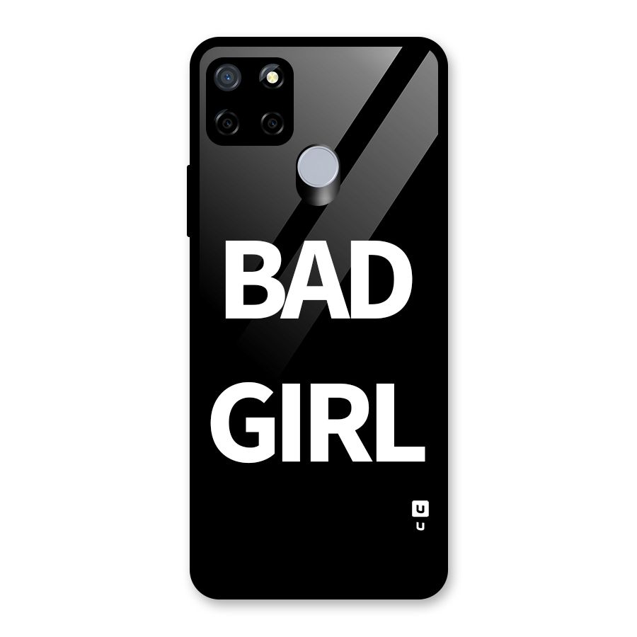 Bad Girl Attitude Glass Back Case for Realme Narzo 20