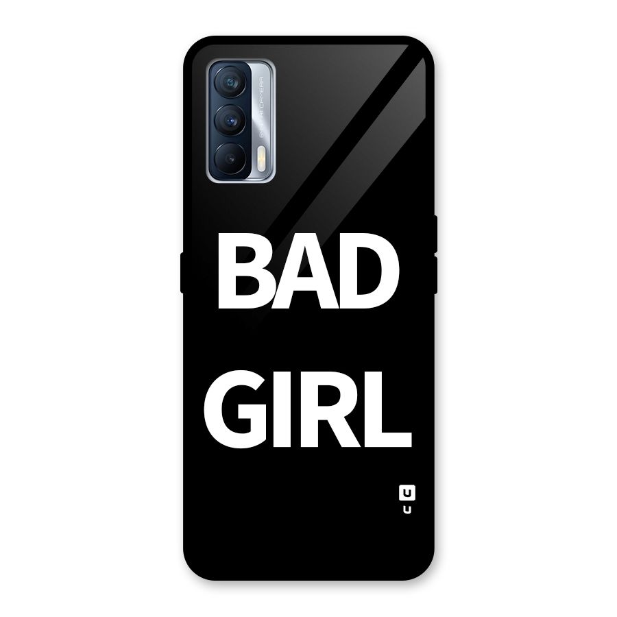 Bad Girl Attitude Glass Back Case for Realme X7