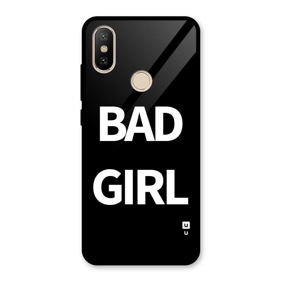Bad Girl Attitude Glass Back Case for Redmi A2