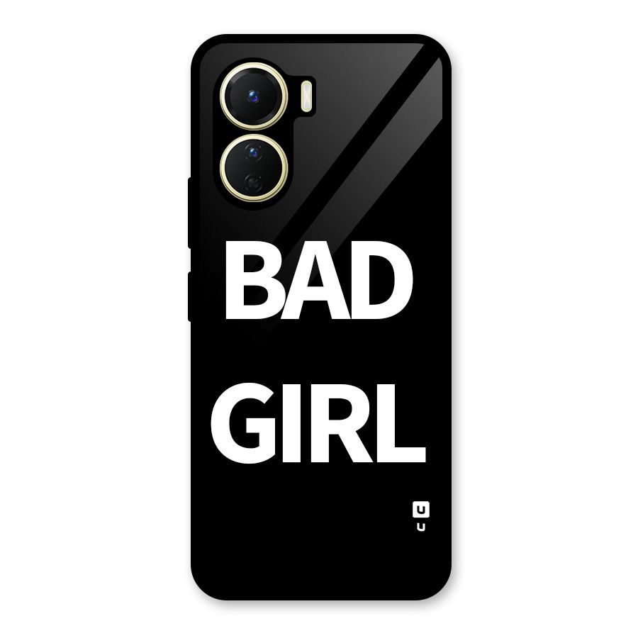 Bad Girl Attitude Glass Back Case for Vivo Y16