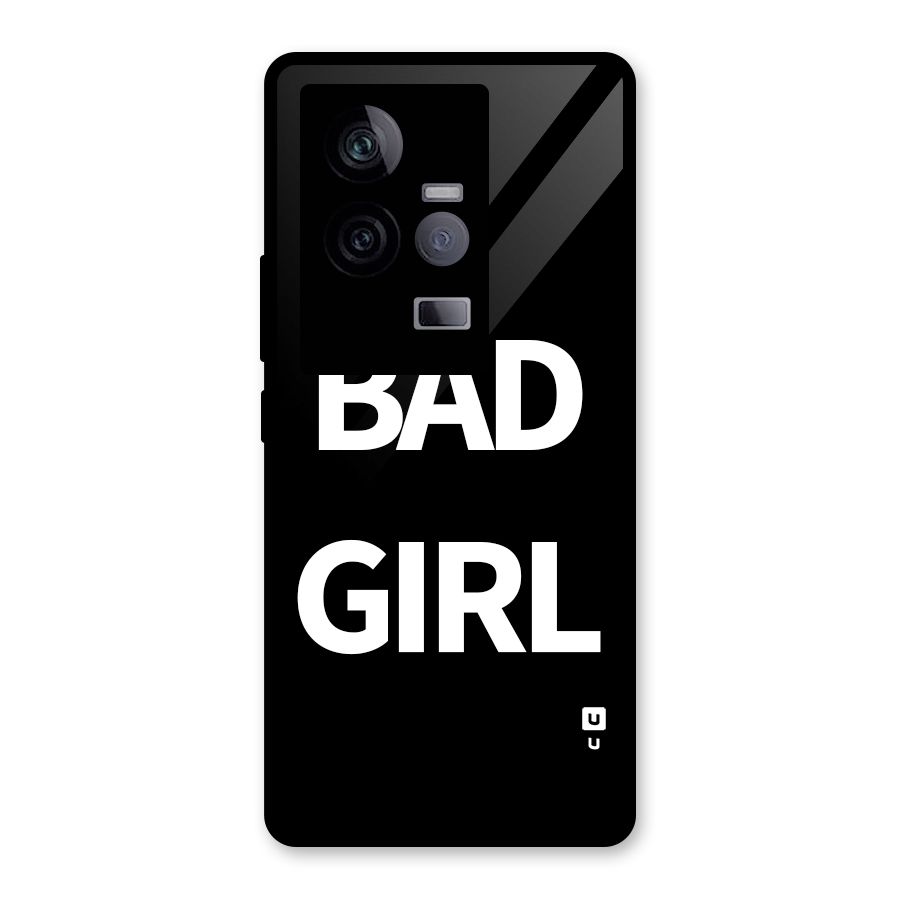 Bad Girl Attitude Glass Back Case for Vivo iQOO 11 5G