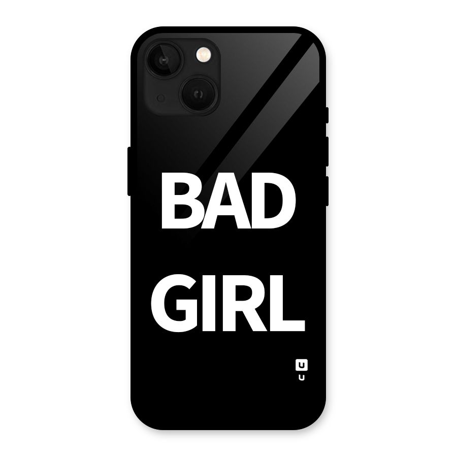 Bad Girl Attitude Glass Back Case for iPhone 13