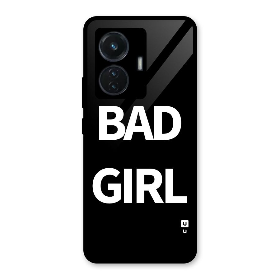 Bad Girl Attitude Glass Back Case for iQOO Z6 44W