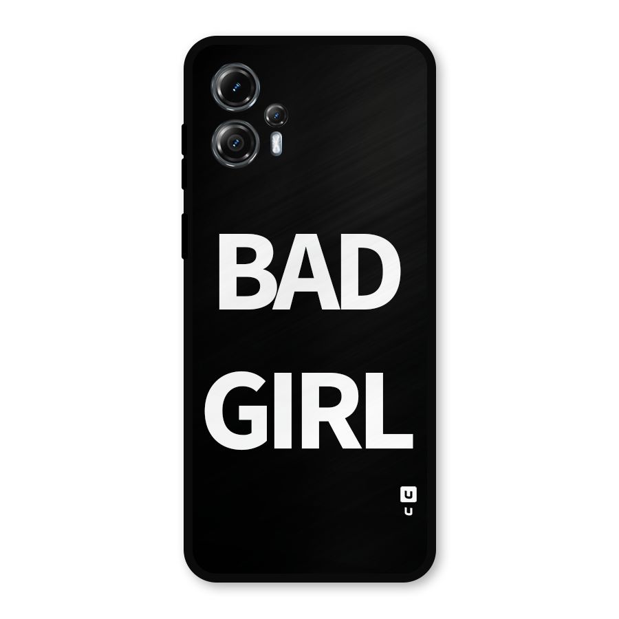 Bad Girl Attitude Metal Back Case for Moto G13