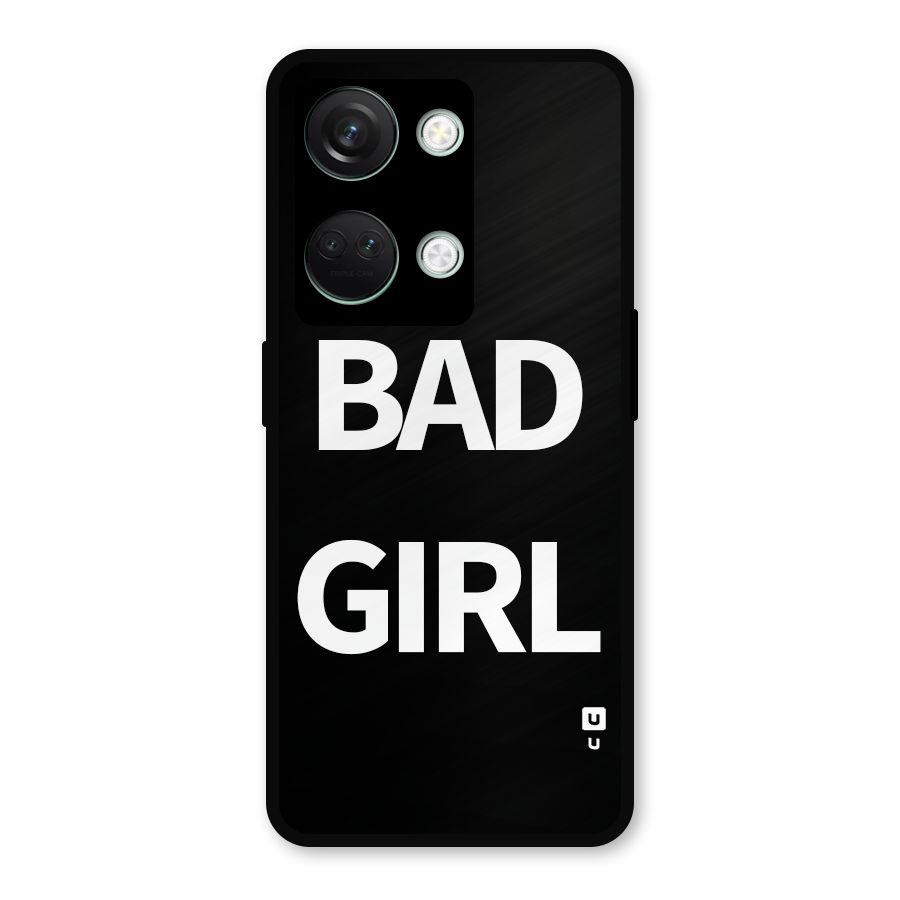 Bad Girl Attitude Metal Back Case for OnePlus Nord 3
