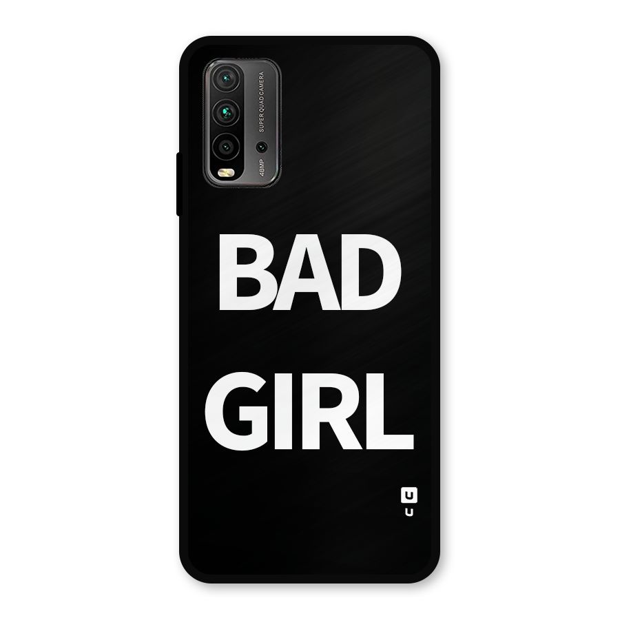 Bad Girl Attitude Metal Back Case for Redmi 9 Power