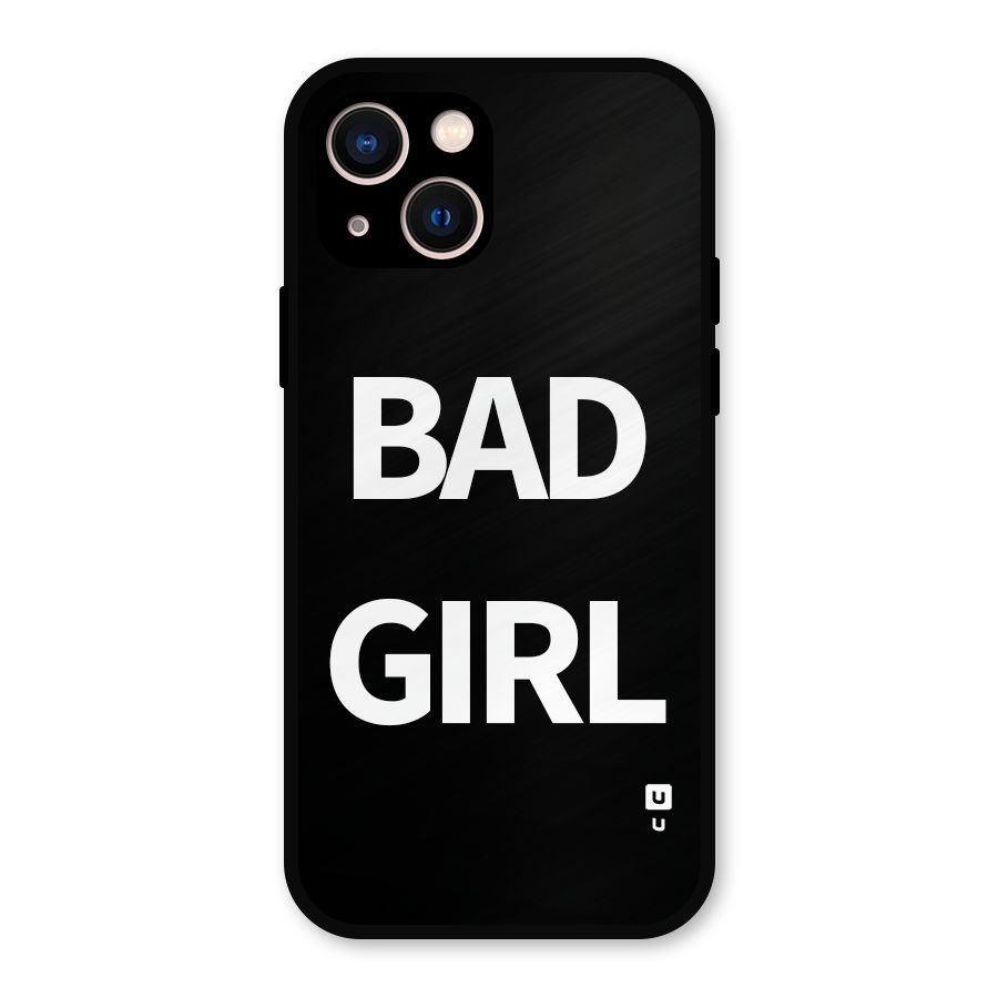 Bad Girl Attitude Metal Back Case for iPhone 13