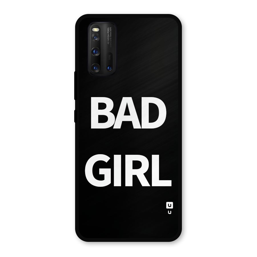 Bad Girl Attitude Metal Back Case for iQOO 3
