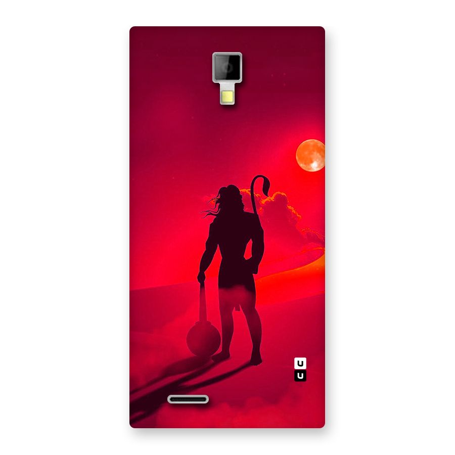 Bajrang Bali Back Case for Canvas Xpress A99